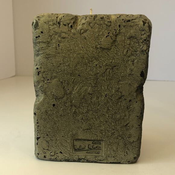 VTG eDeco‎ Studio Fairy Whimsy Flower Green Wax Candle 6in Unused Mythical READ - Picture 4 of 7